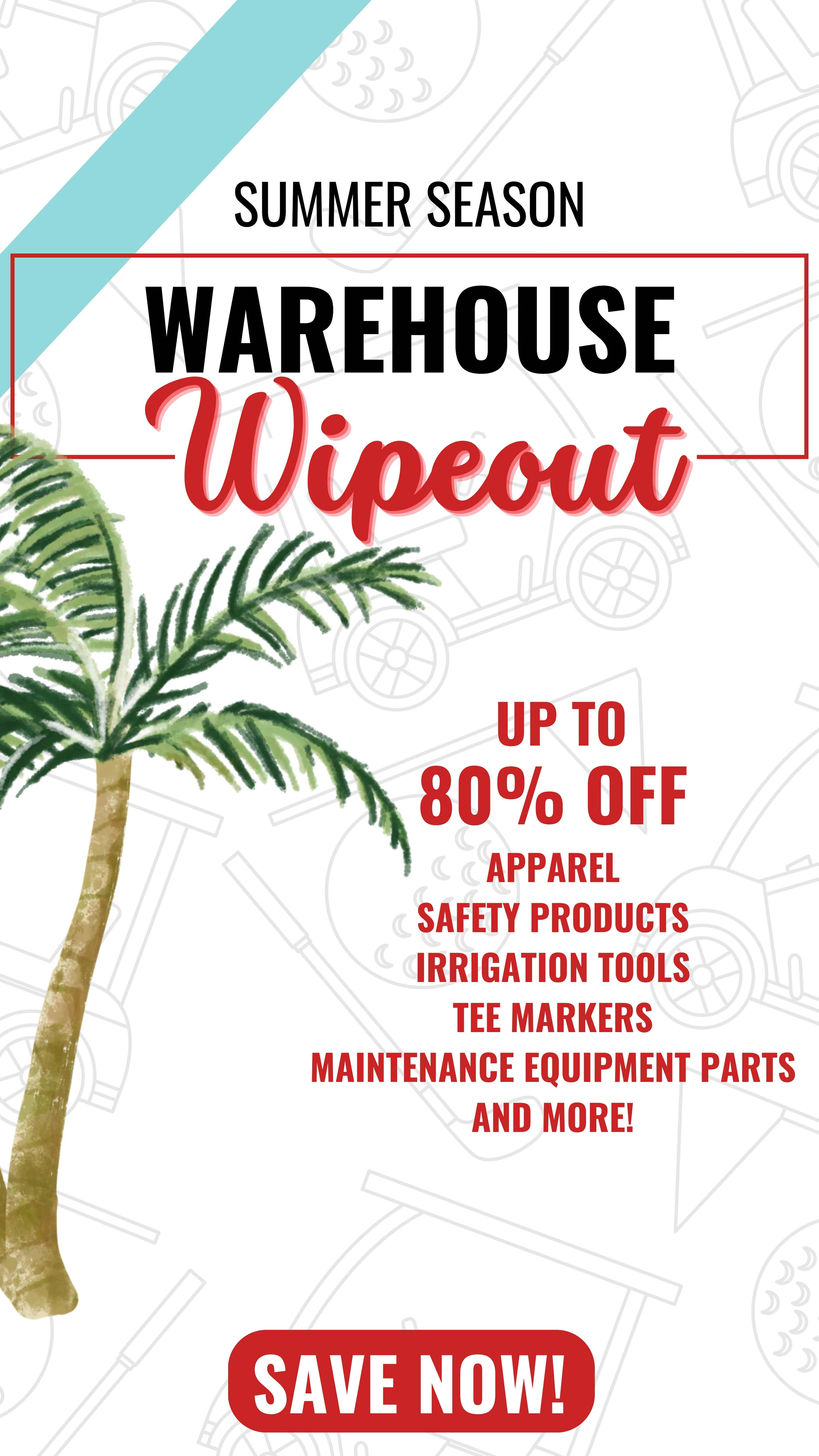 Warehouse Wipeout Clearance Item sale